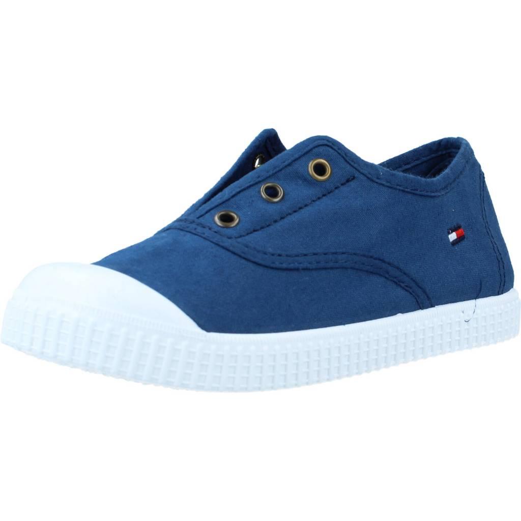 TOMMY HILFIGER SNEAKER EASY ON en color AZUL  (1)