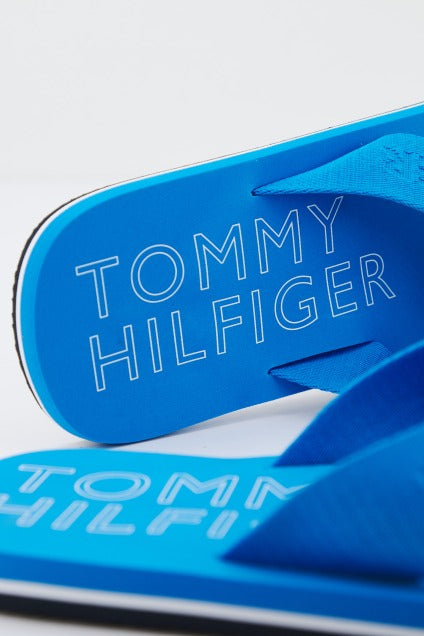 TOMMY HILFIGER BEACH SANDAL en color AZUL  (4)