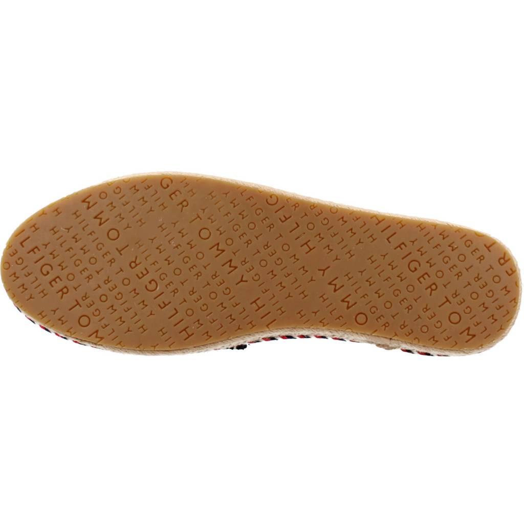 TOMMY HILFIGER TH EMBROIDERED FLATFORM en color BLANCO  (6)