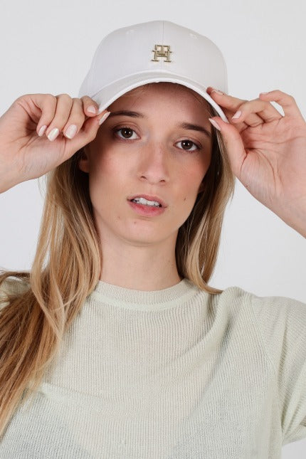 TOMMY HILFIGER ICONIC PREP CAP en color BLANCO  (4)