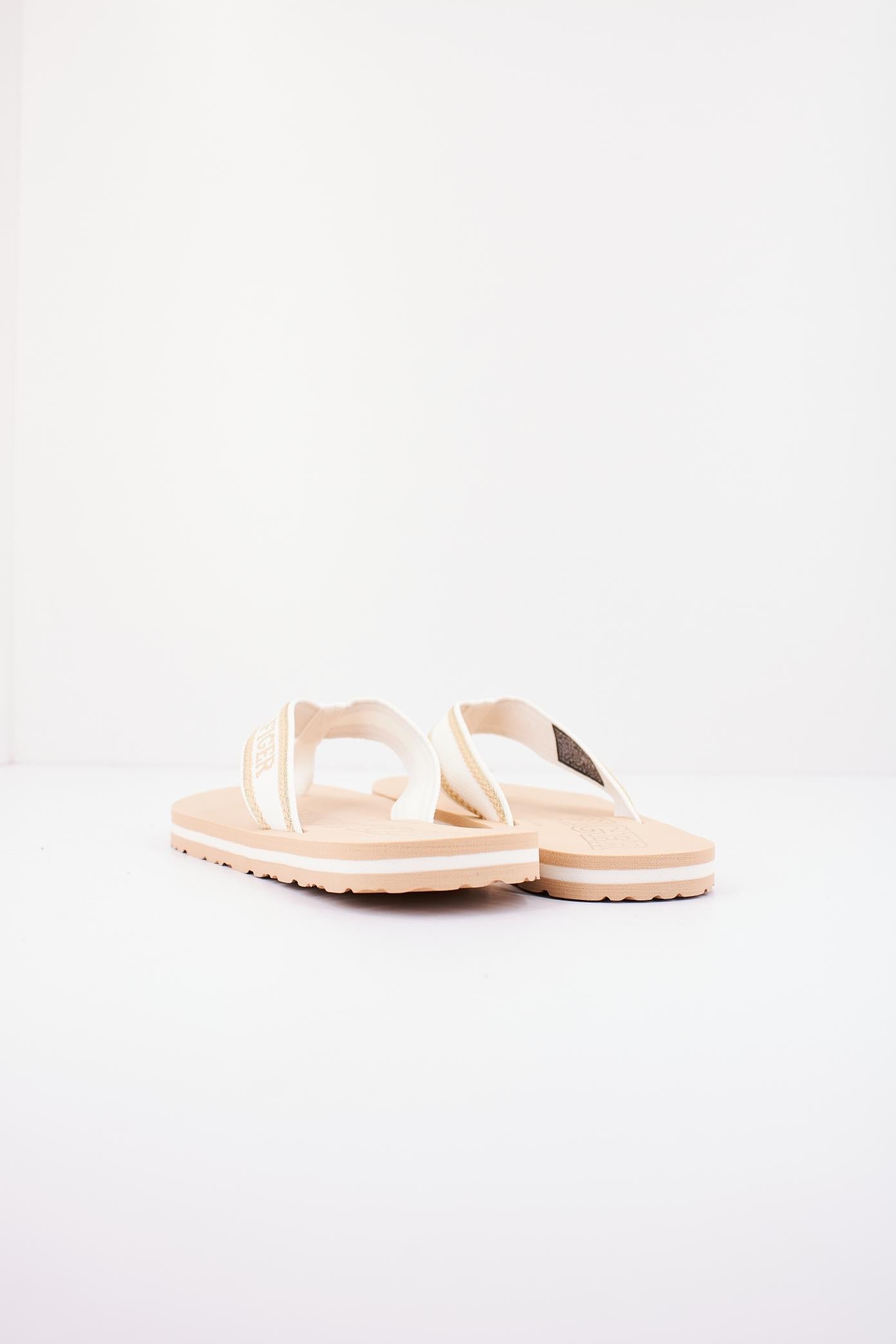 TOMMY HILFIGER HILFIGER BEACH SANDAL en color BLANCO  (3)