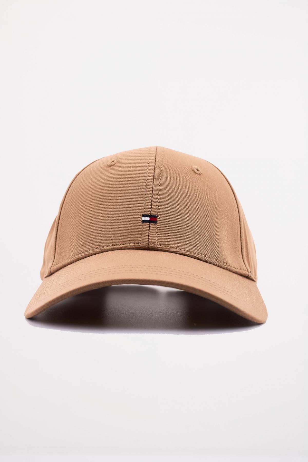 TOMMY HILFIGER ESSENTIAL FLAG CAP en color MARRON CLARO  (1)