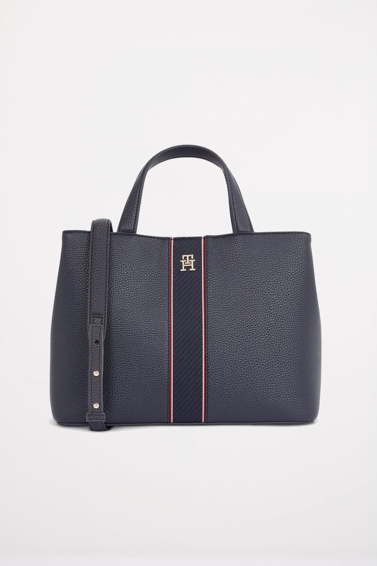 TOMMY HILFIGER TH LEGACY SATCHEL en color AZUL  (1)
