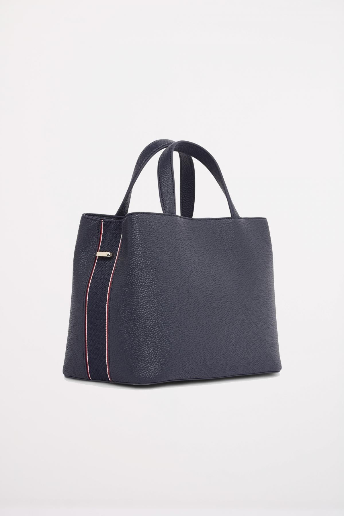TOMMY HILFIGER TH LEGACY SATCHEL en color AZUL  (2)