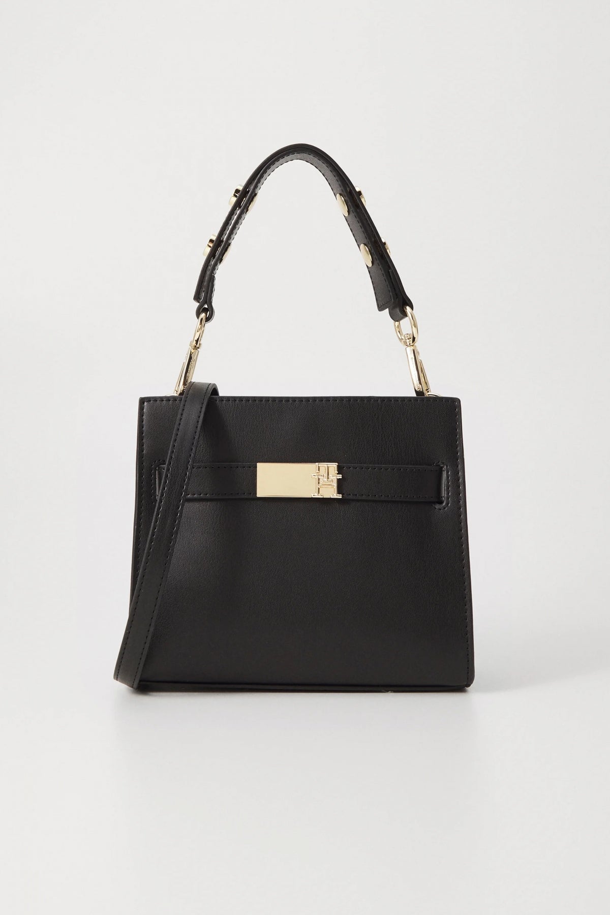 TOMMY HILFIGER  TH HERITAGE MINI SATCHEL en color NEGRO  (1)