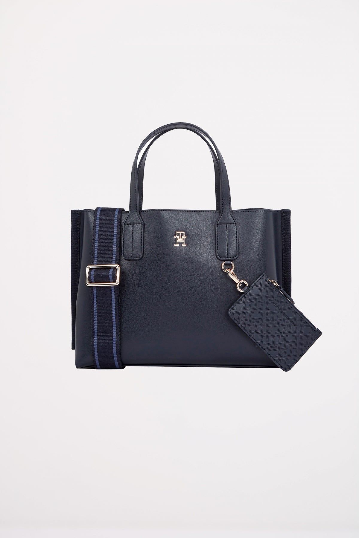 TOMMY HILFIGER DISTINCT MINI TOTE en color AZUL  (1)