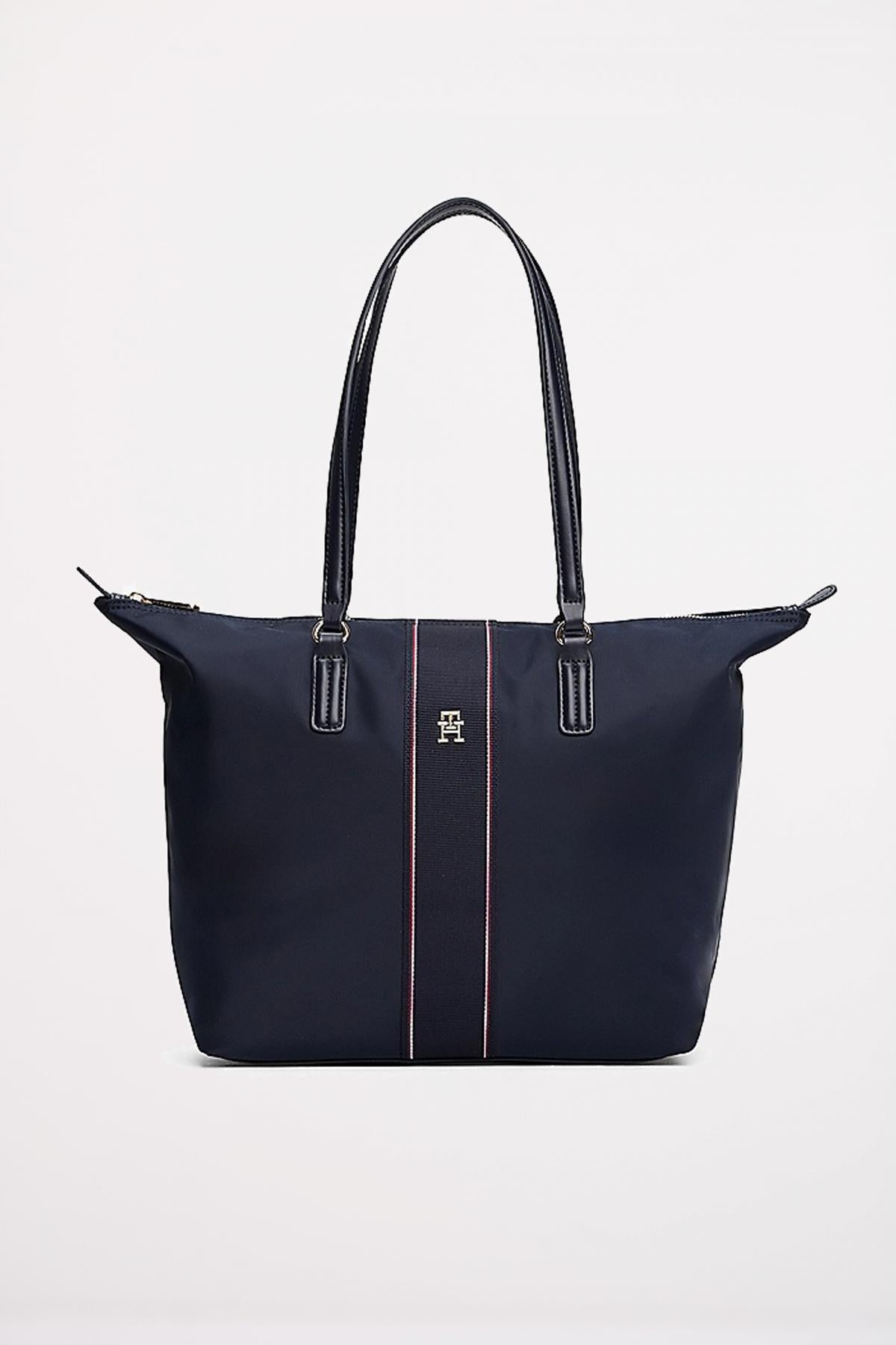 TOMMY HILFIGER POPPY TOTE CORP en color AZUL  (1)