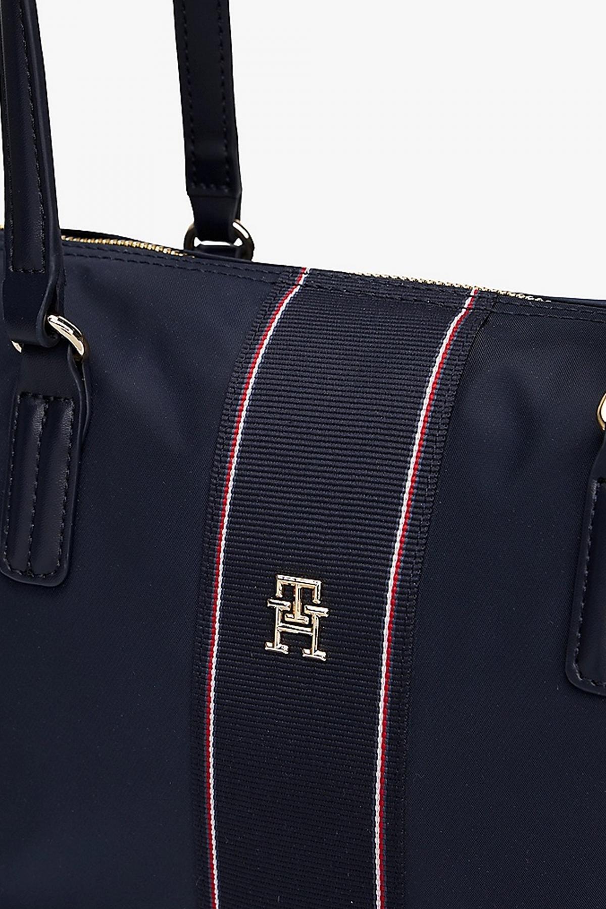 TOMMY HILFIGER POPPY TOTE CORP en color AZUL  (3)