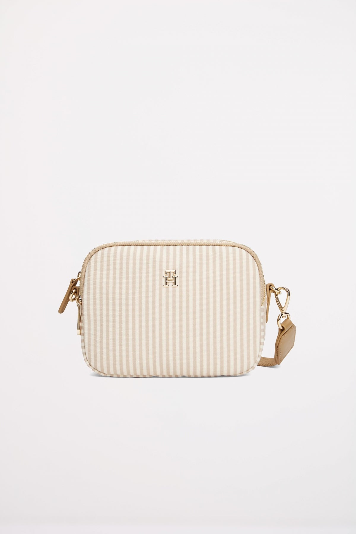 TOMMY HILFIGER POPPY SUMMER CAMERA BAG en color MARRON CLARO  (1)