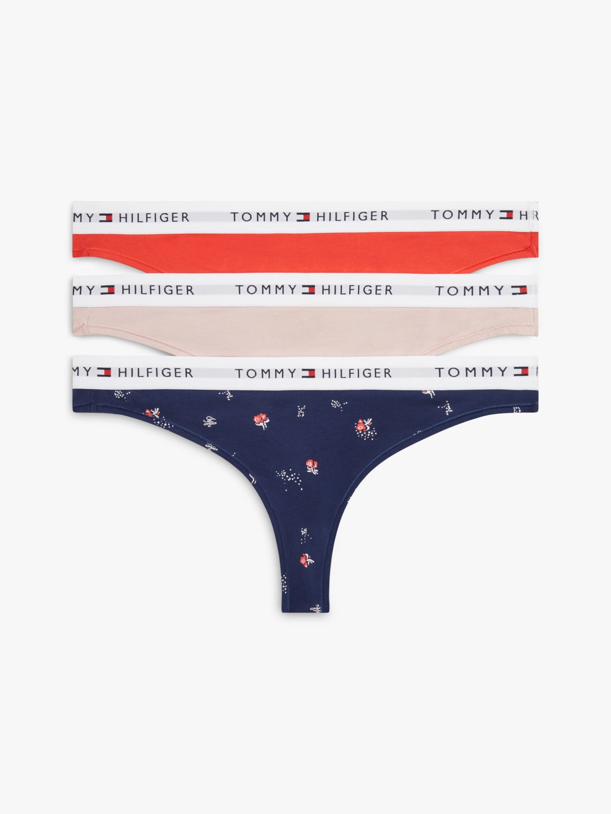 TOMMY HILFIGER  PACK THONG EXT. SIZES en color MULTICOLOR  (1)