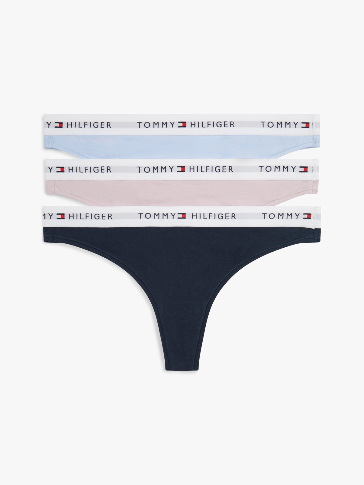 TOMMY HILFIGER  PACK THONG EXT. SIZES en color MULTICOLOR  (1)