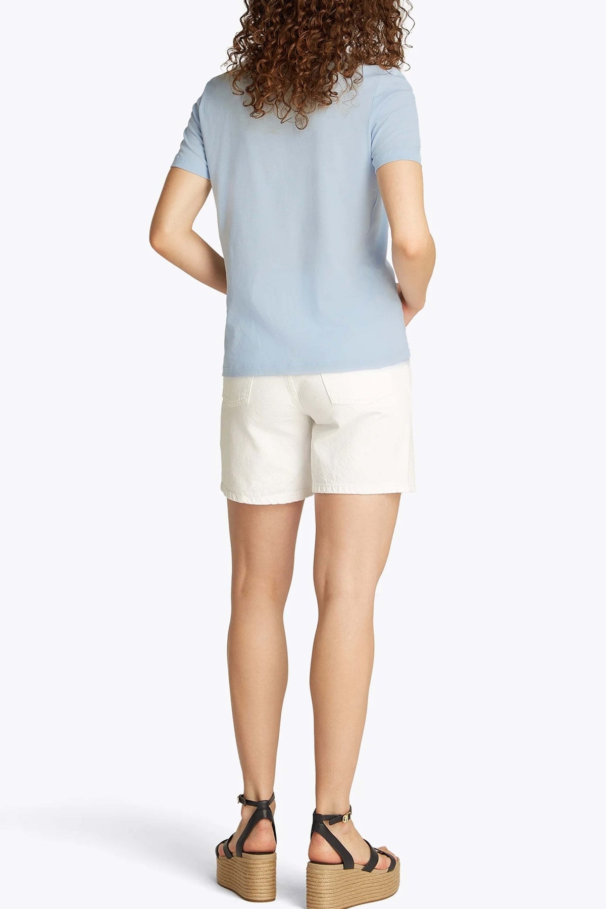 TOMMY HILFIGER REG CORP LOGO C-NK SS en color AZUL  (2)
