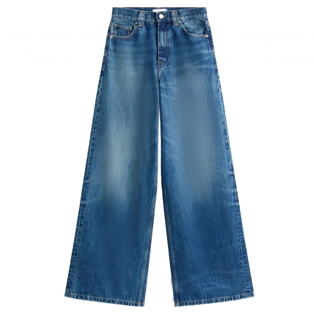 TOMMY HILFIGER  DNM KRIS 's WIDE LEG H  en color AZUL  (4)