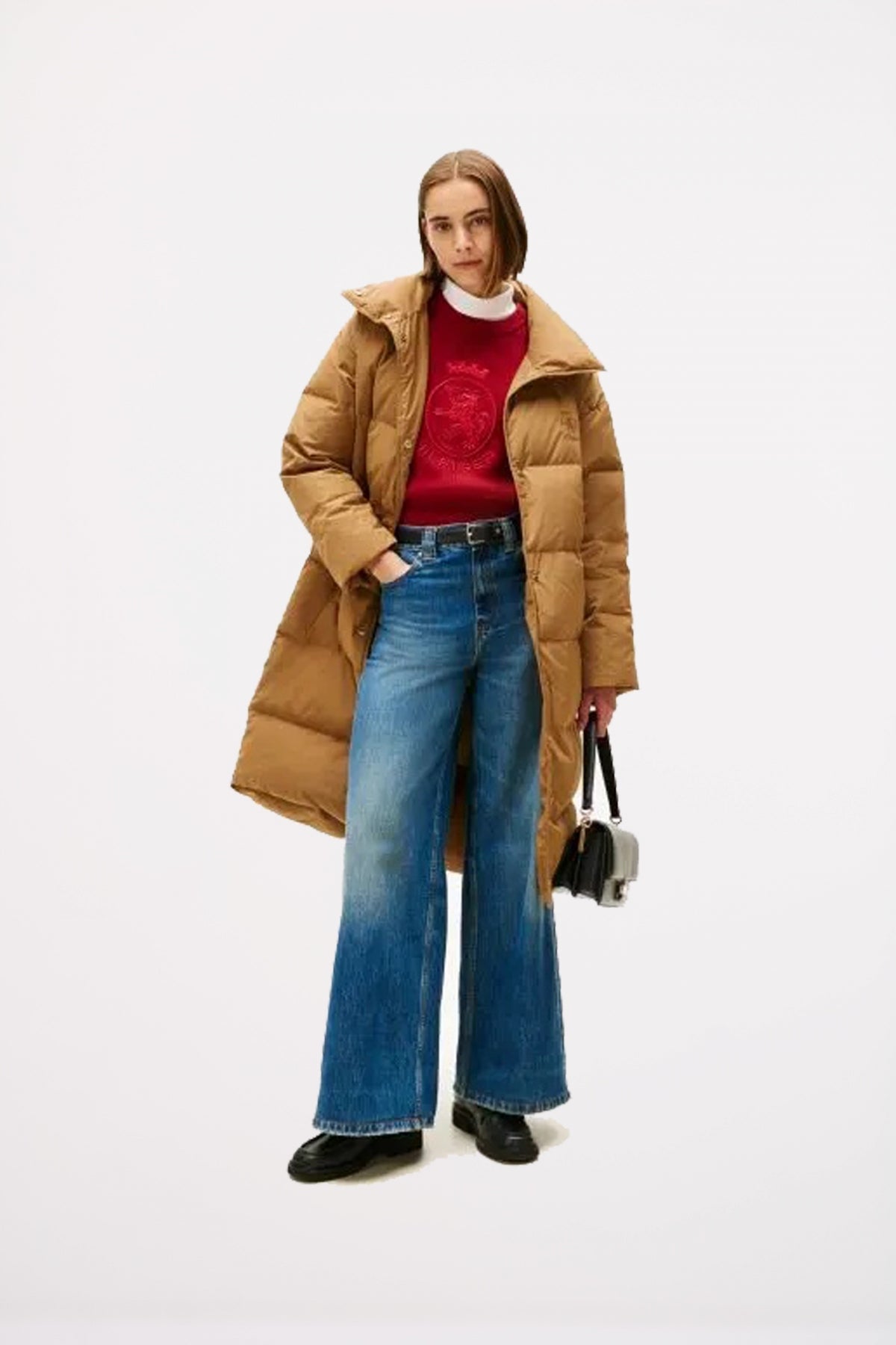 TOMMY HILFIGER WWWW en color MARRON CLARO  (4)