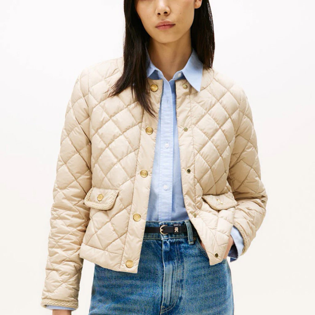TOMMY HILFIGER WWWW G/BUTTON en color BEIS  (5)