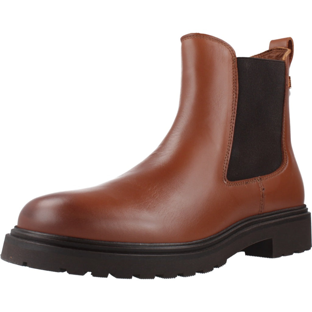 TOMMY HILFIGER TH LEATHER CLEATED CHELS en color MARRON  (1)