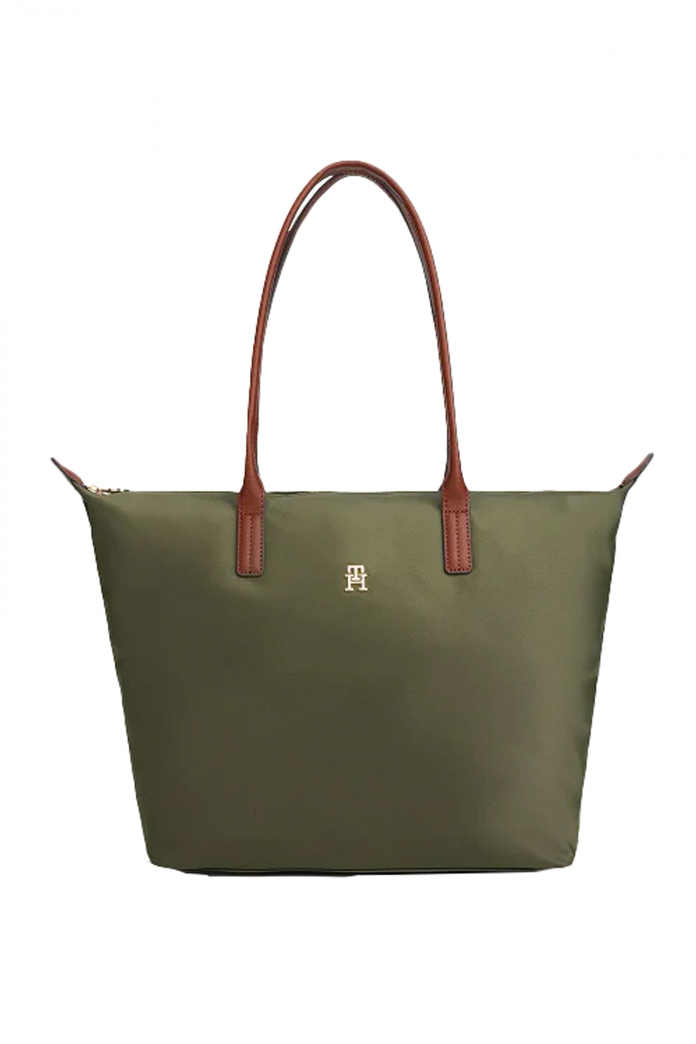 TOMMY HILFIGER  POPETTE TOTE  en color VERDE  (1)