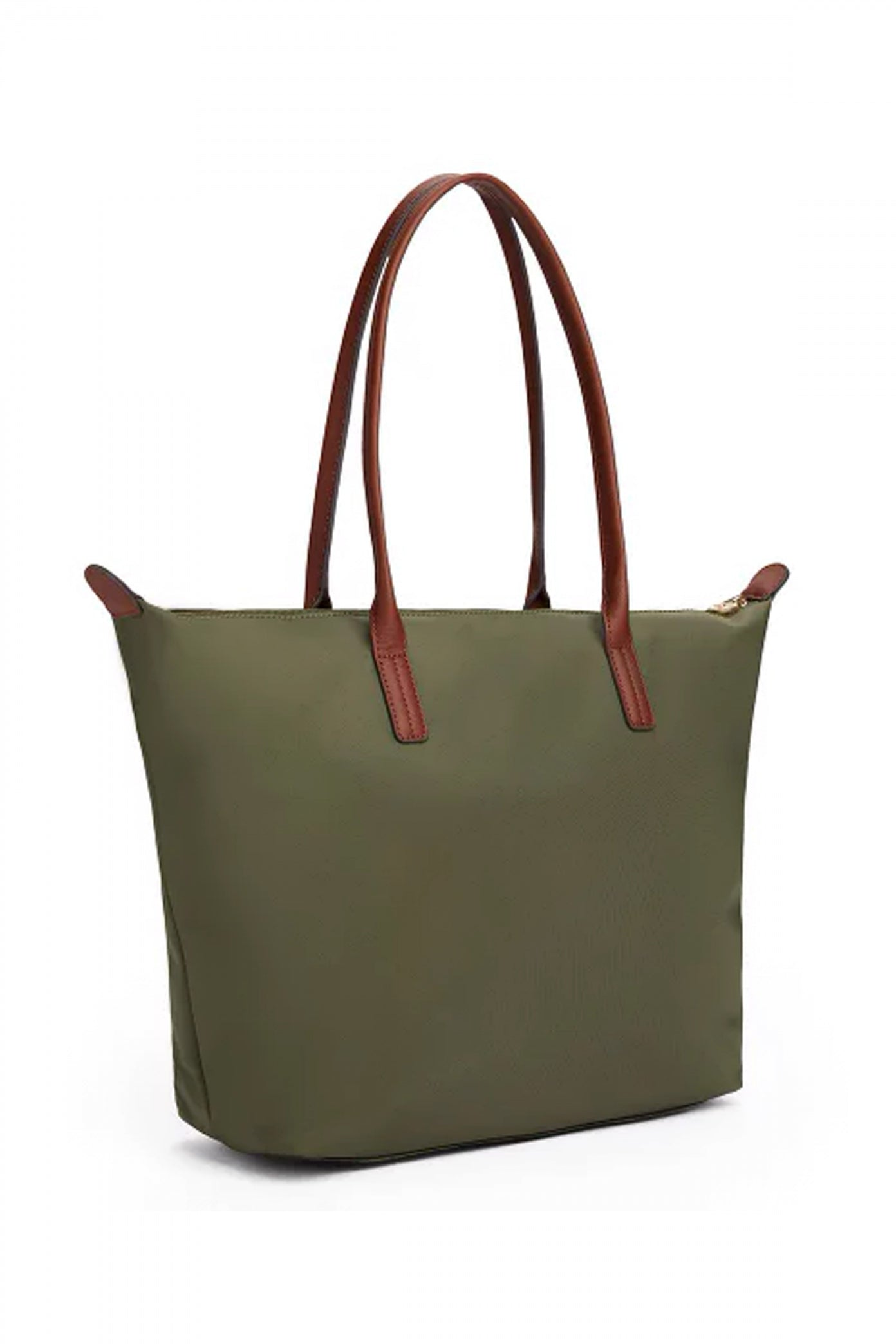 TOMMY HILFIGER  POPETTE TOTE  en color VERDE  (2)