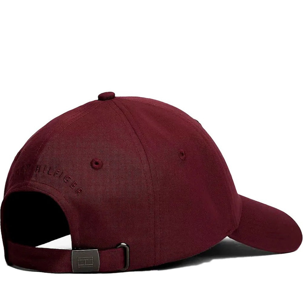 TOMMY HILFIGER TH FLAG ' SOFT  PANEL en color BURDEOS  (5)