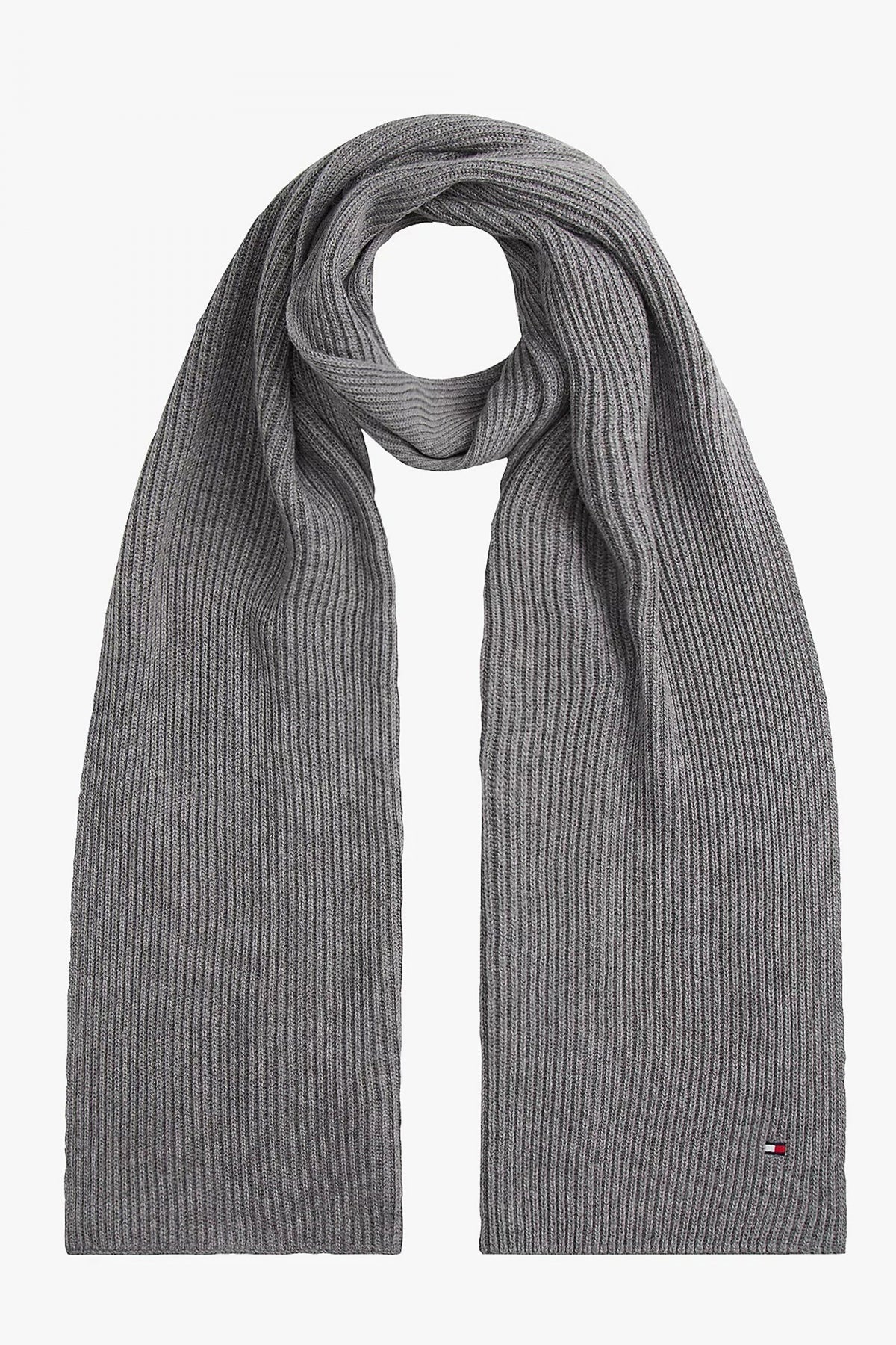 TOMMY HILFIGER TH FLAG PIMA COTTON CASH en color GRIS  (1)