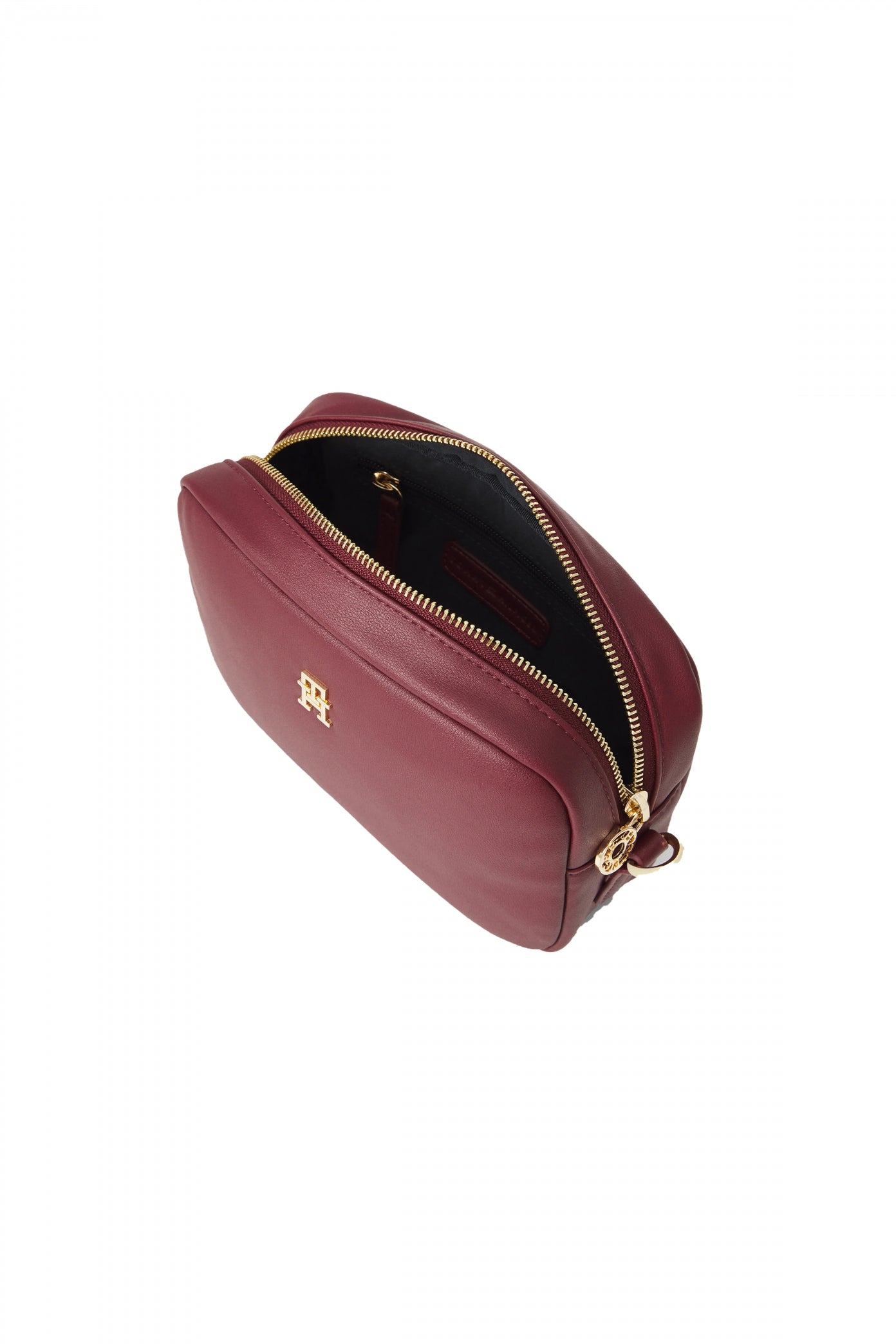 TOMMY HILFIGER POPETTE SOFT CAMERA BAG en color BURDEOS  (3)