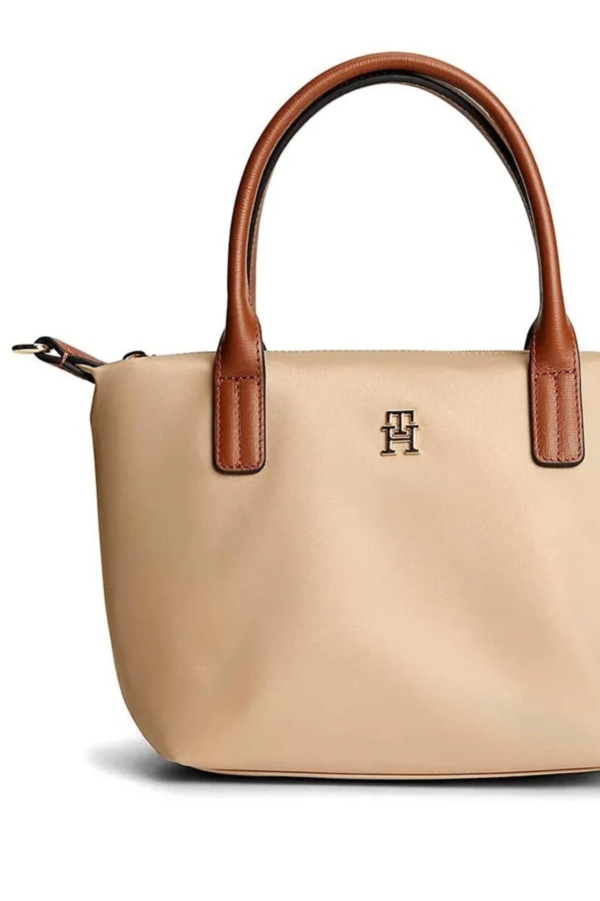 TOMMY HILFIGER AWAW POPETTE MINI TOTE en color NUDE  (3)