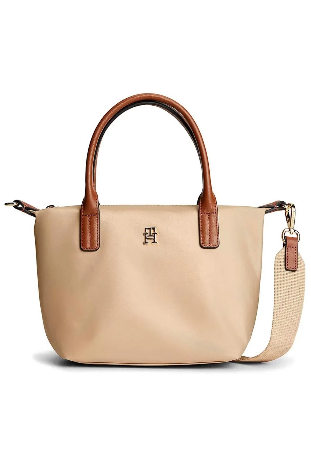 TOMMY HILFIGER AWAW POPETTE MINI TOTE en color NUDE  (4)