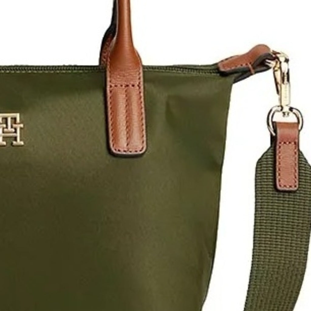 TOMMY HILFIGER AWAW POPETTE MINI TOTE en color VERDE  (6)