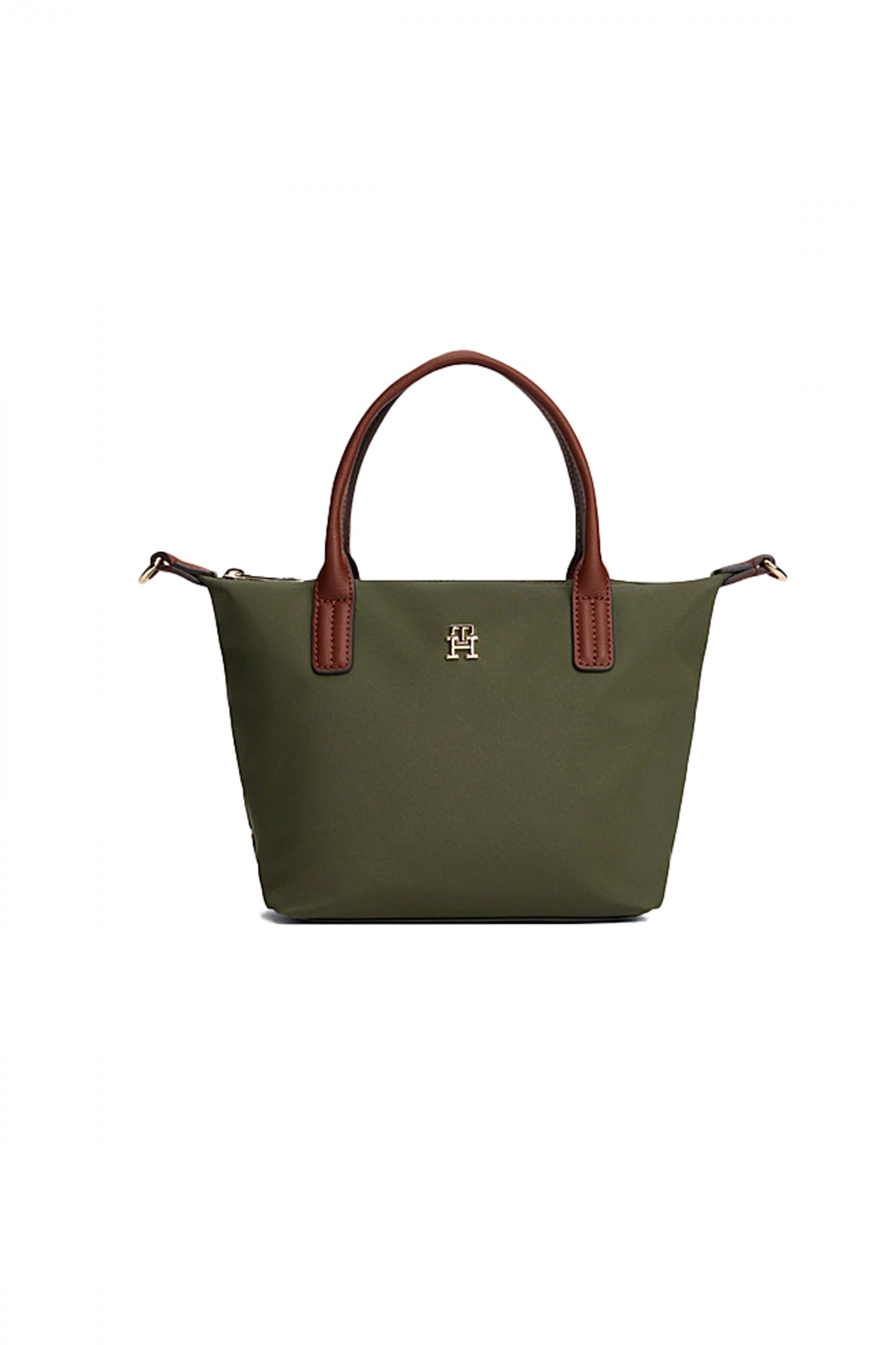 TOMMY HILFIGER  POPETTE MINI TOTE  en color VERDE  (2)