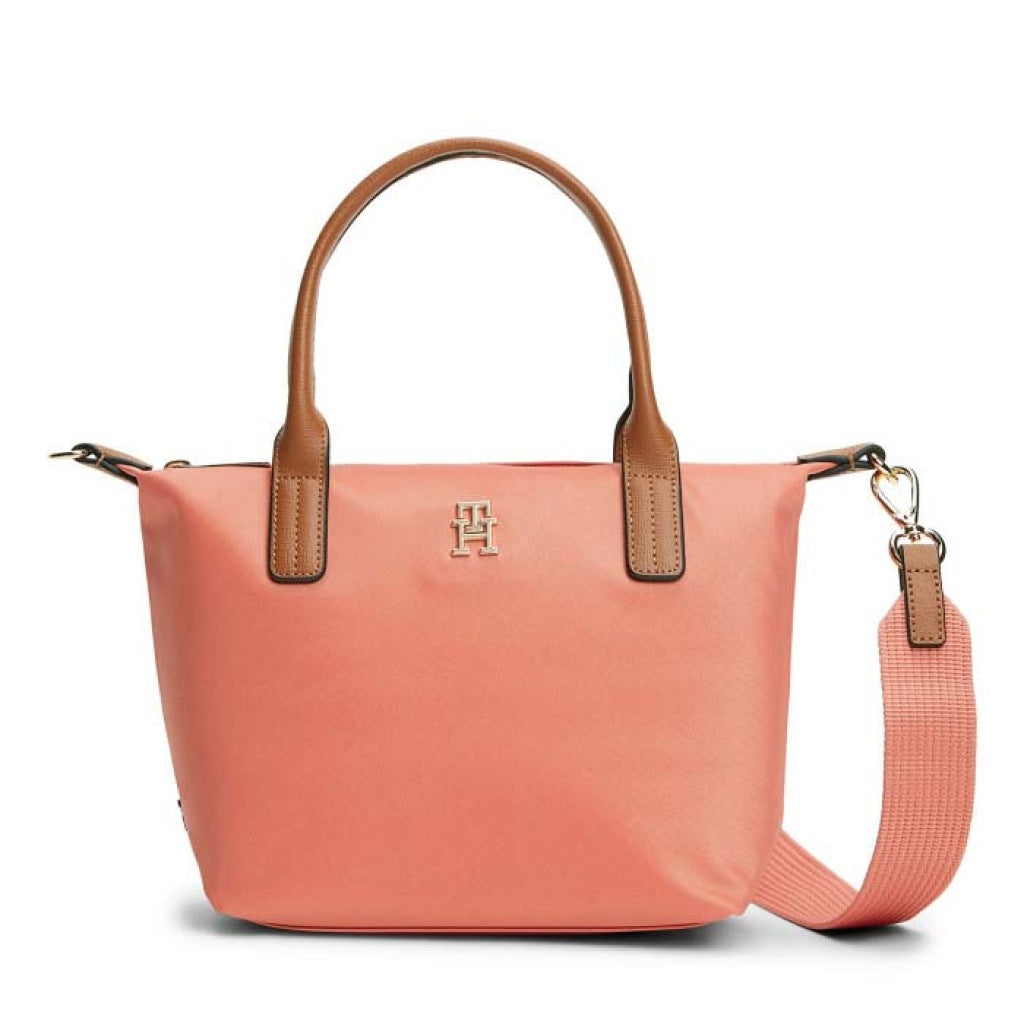 TOMMY HILFIGER  POPETTE MINI TOTE  en color NARANJA  (4)
