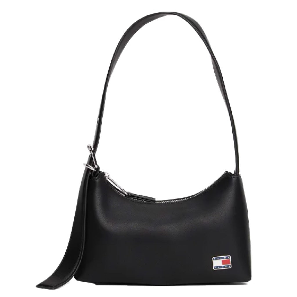 TOMMY JEANS  TJW COOL HOBO BAG  en color NEGRO  (1)