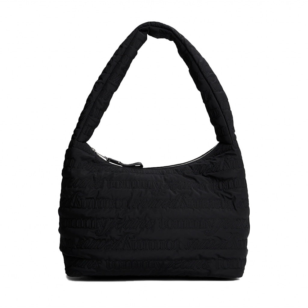 TOMMY JEANS TJW URBAN AOP HOBO en color NEGRO  (1)