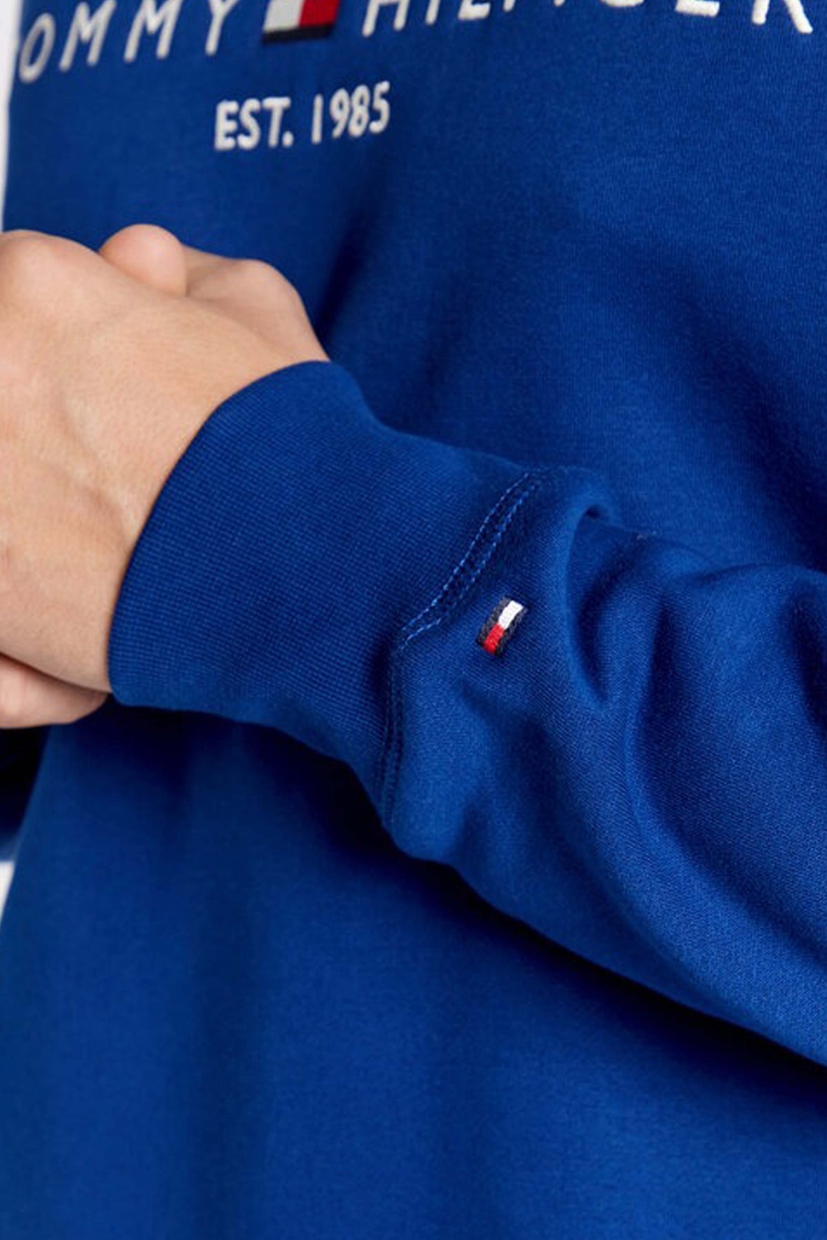 TOMMY HILFIGER TOMMY LOGO SWEATSHIRT en color AZUL  (4)