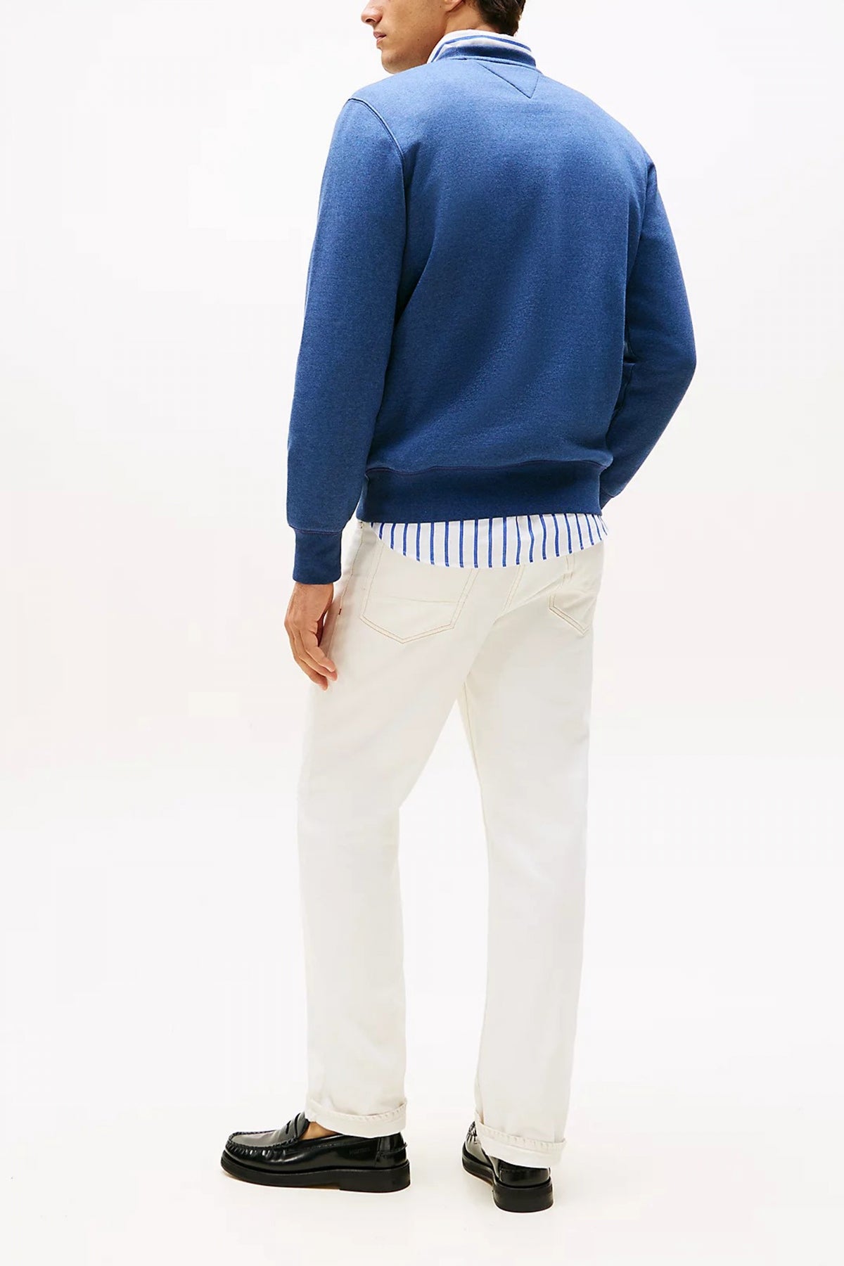TOMMY HILFIGER TOMMY LOGO SWEATSHIRT en color AZUL  (3)