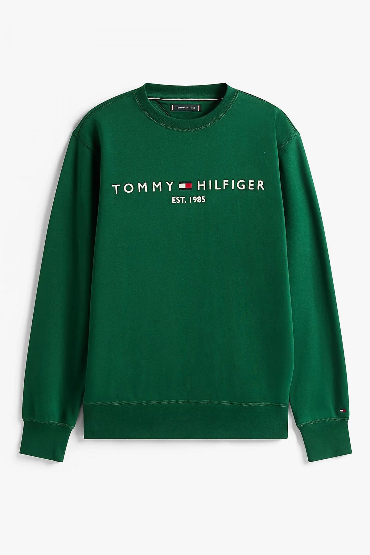 TOMMY HILFIGER TOMMY LOGO SWEATSHIRT en color VERDE  (2)