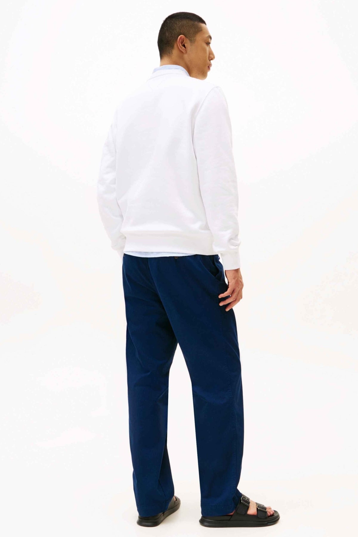 TOMMY HILFIGER TOMMY LOGO SWEATSHIRT en color BLANCO  (2)