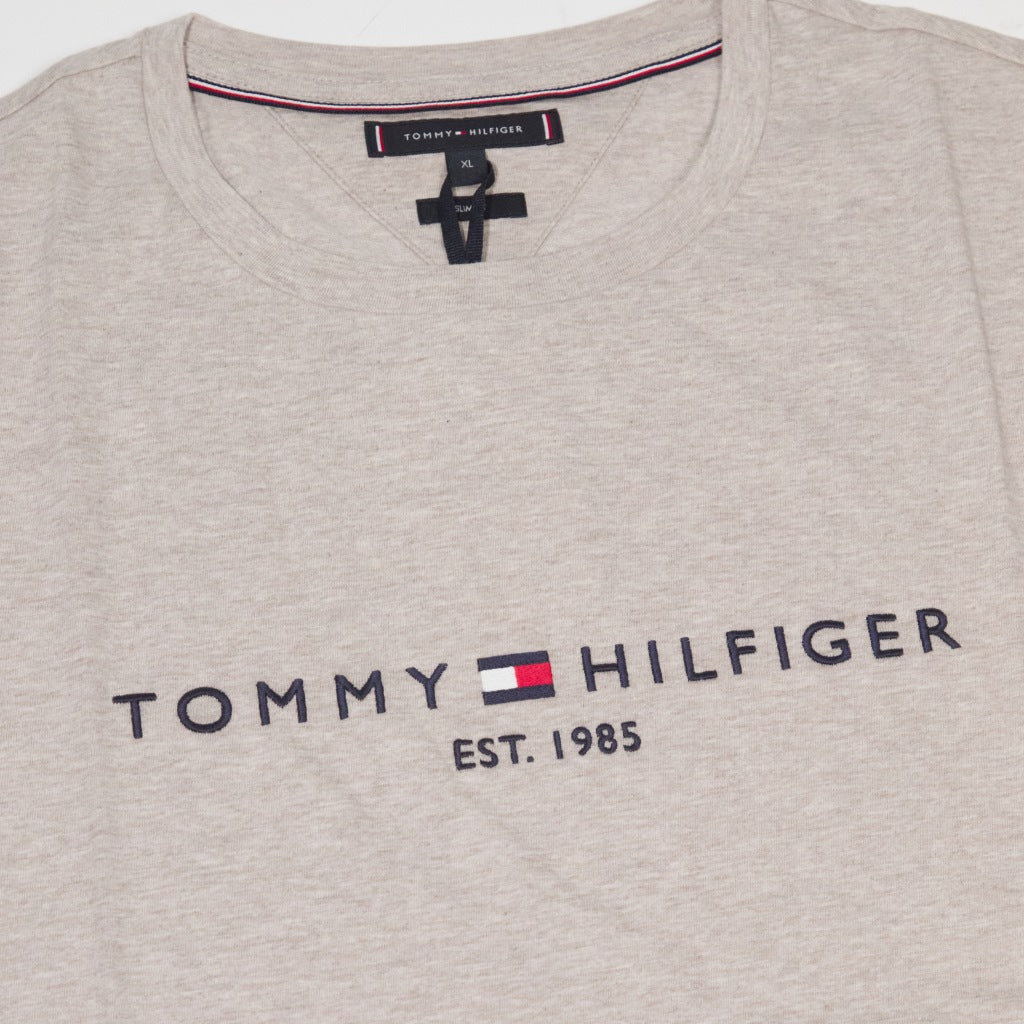 TOMMY HILFIGER TOMMY LOGO TEE en color BEIS  (5)