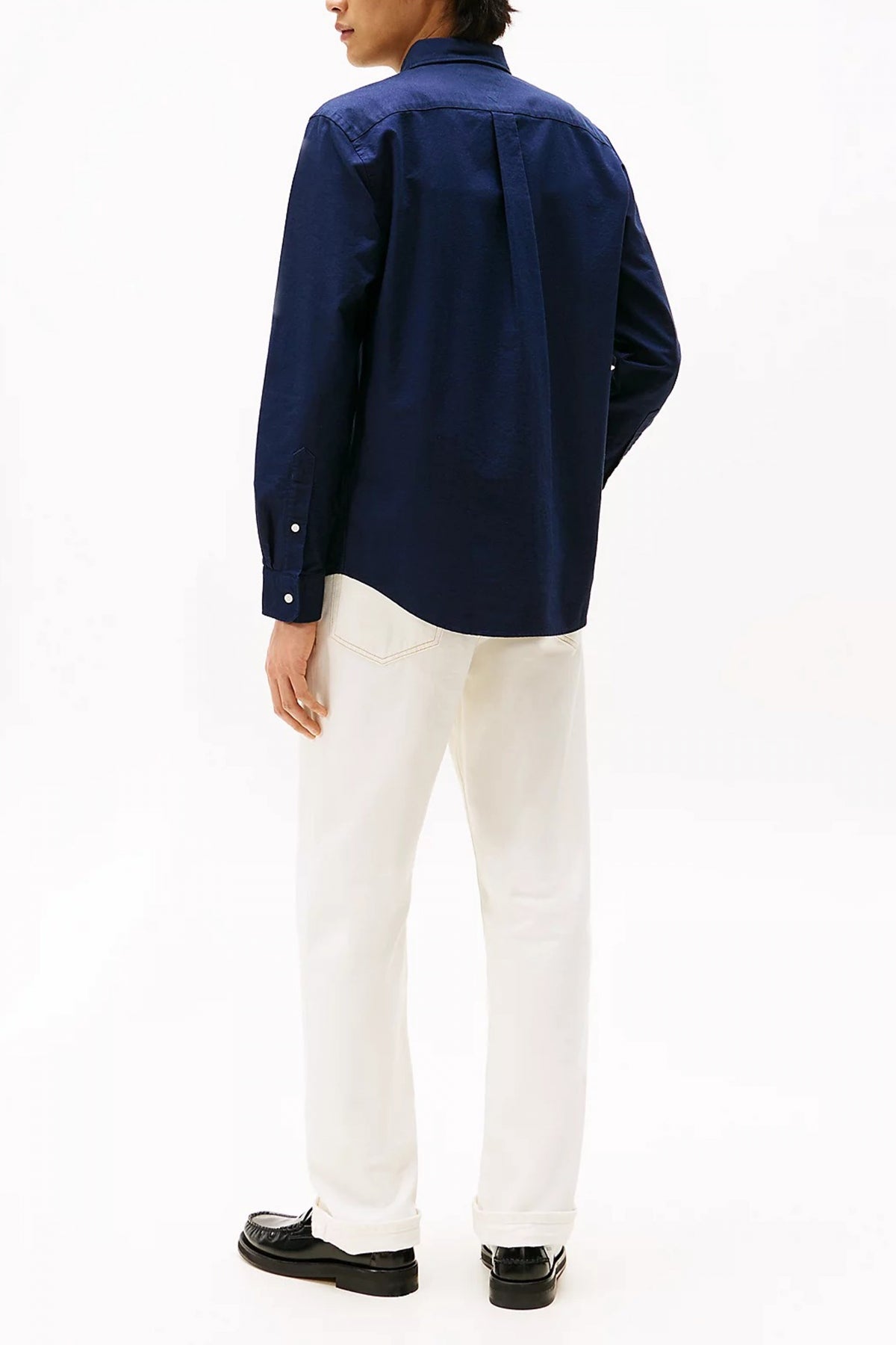 TOMMY HILFIGER SOLID HERITAGE OXFORD RF en color AZUL  (3)