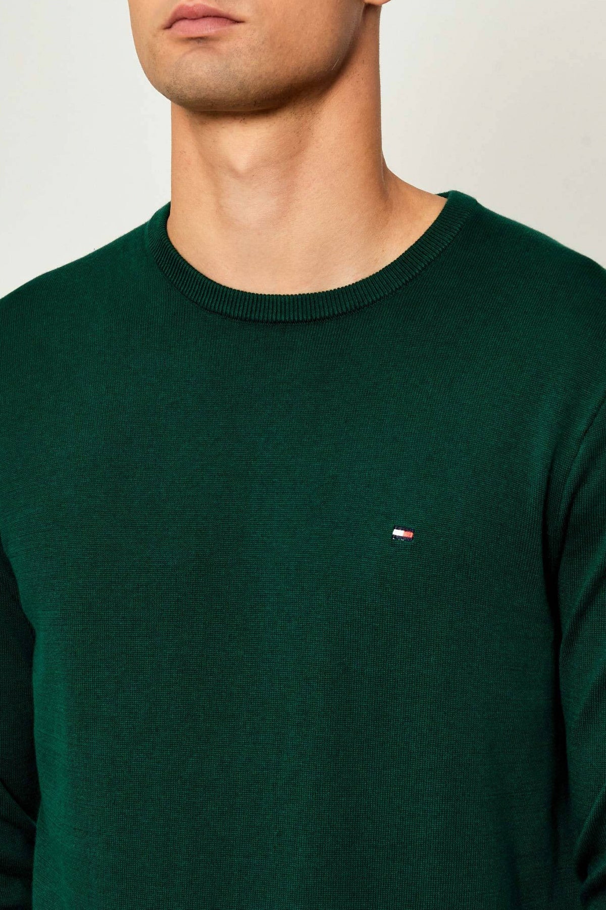 TOMMY HILFIGER ESSENTIAL SSNL COTTON CR en color VERDE  (3)