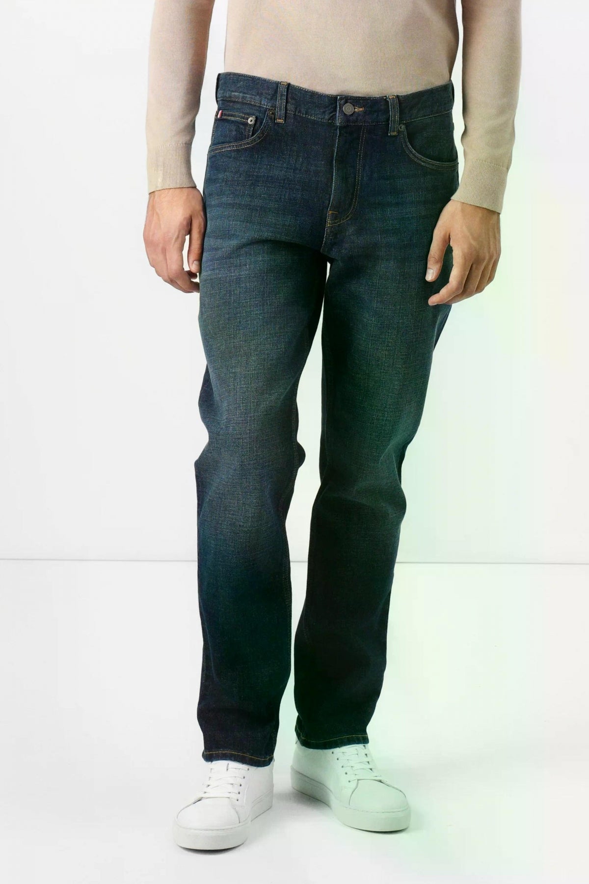 TOMMY HILFIGER STRAIGHT DENTON STR BLAC en color AZUL  (1)