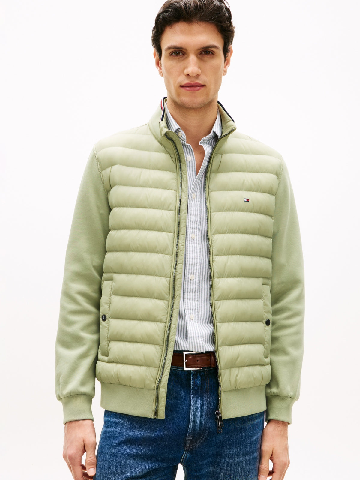 TOMMY HILFIGER MIX MEDIA ESS RWB STAND en color VERDE  (5)