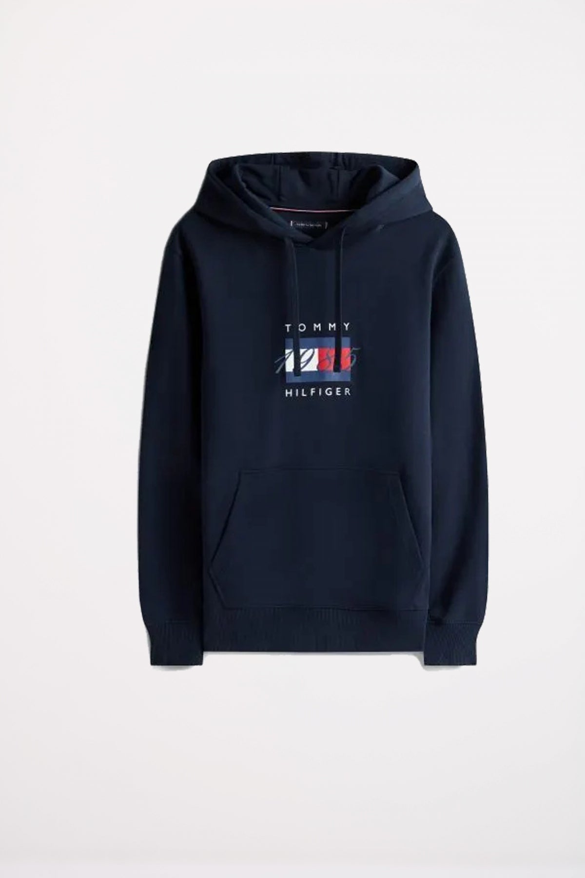 TOMMY HILFIGER LINEAR FLAG GRAPHIC HOOD en color AZUL  (2)