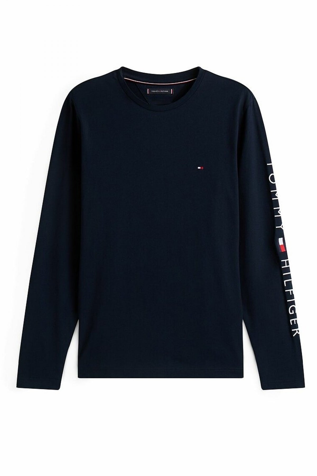TOMMY HILFIGER TOMMY LOGO LONG SLEEVE T en color AZUL  (2)