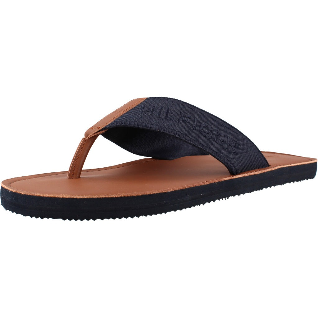 TOMMY HILFIGER HILFIGER LEATHER BEACH en color AZUL  (1)