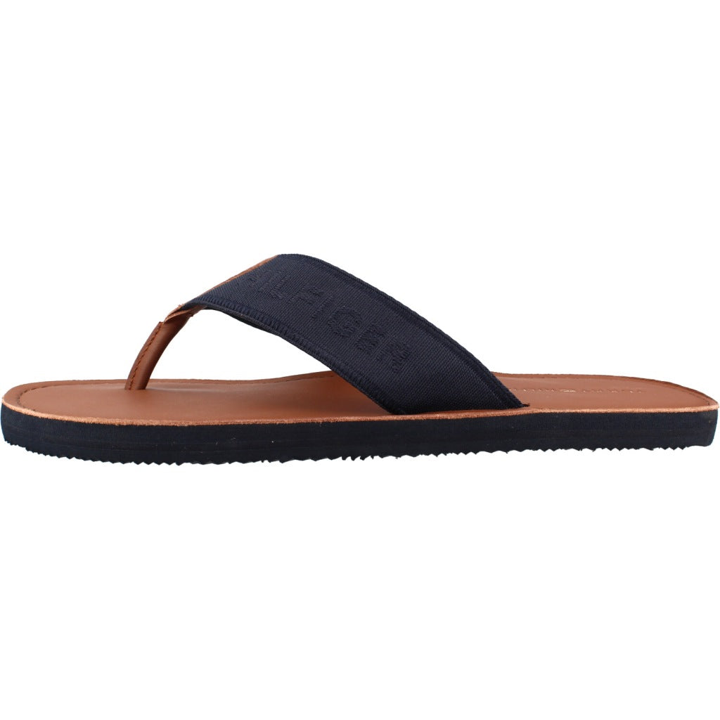 TOMMY HILFIGER HILFIGER LEATHER BEACH en color AZUL  (2)