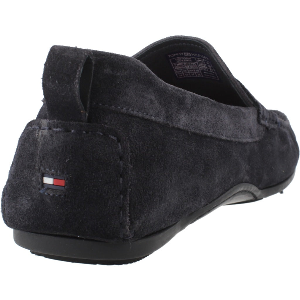 TOMMY HILFIGER  CORE HILFIEGR SUEDE DRIVER en color AZUL  (3)