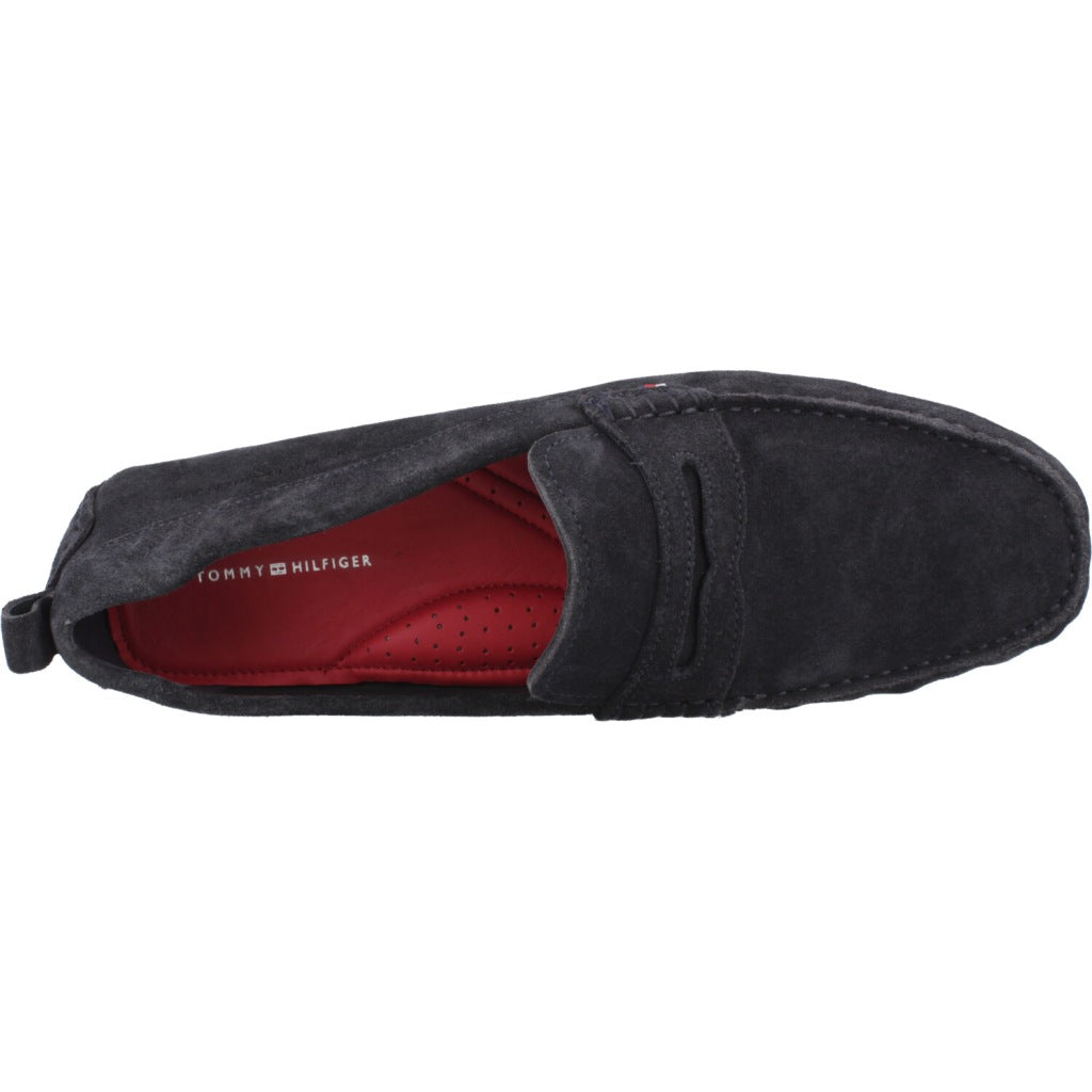 TOMMY HILFIGER  CORE HILFIEGR SUEDE DRIVER en color AZUL  (7)