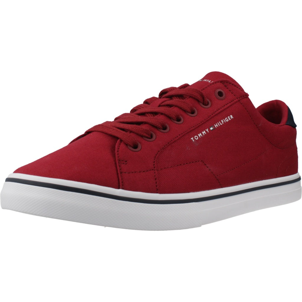 TOMMY HILFIGER VULC CORE LONG LACE en color ROJO  (1)