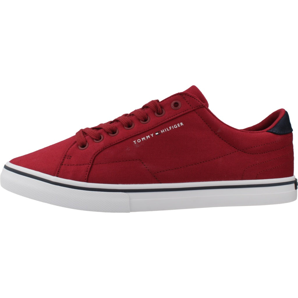 TOMMY HILFIGER VULC CORE LONG LACE en color ROJO  (2)