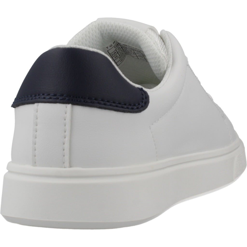 TOMMY HILFIGER LOW CUT LACE UP SNEAKER en color BLANCO  (3)